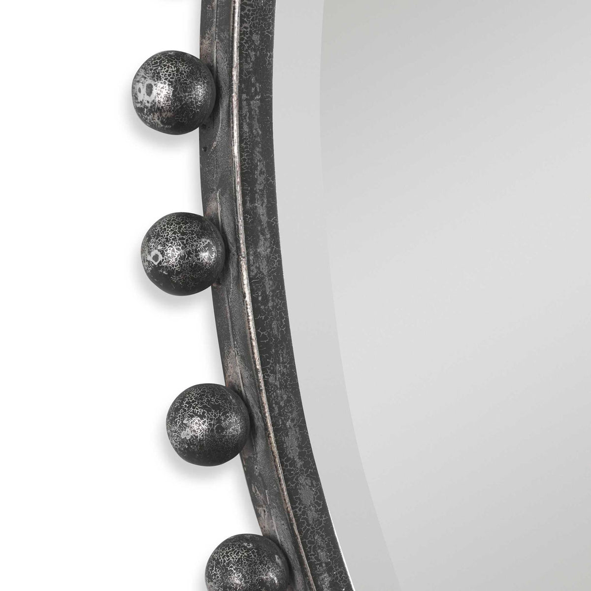 Taza - Round Iron Mirror