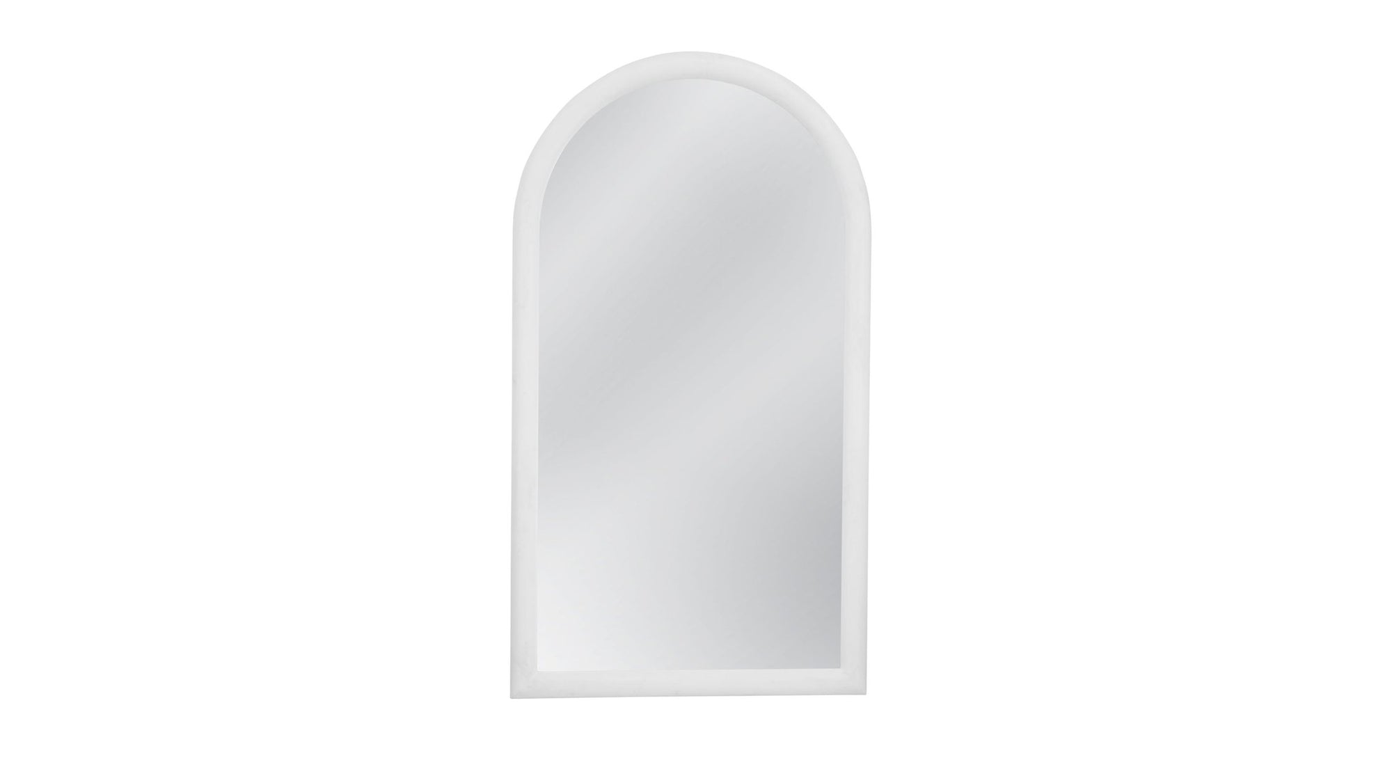Vega - Floor Mirror - Matte White