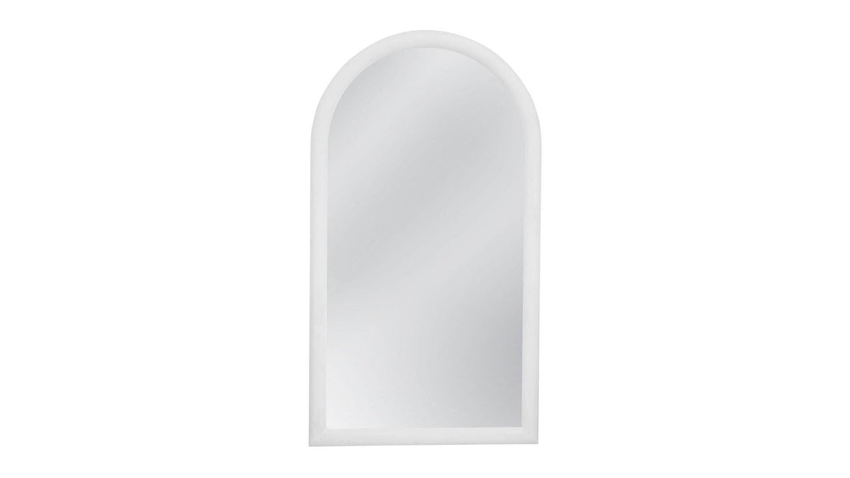 Vega - Floor Mirror - Matte White