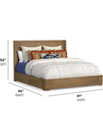 Normandy - Panel Storage Bed