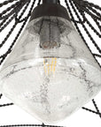 Whirlwind - 1 Light Indoor-Outdoor Pendant - Dark Bronze