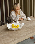 Coral Mirage - Outdoor Bowl - White
