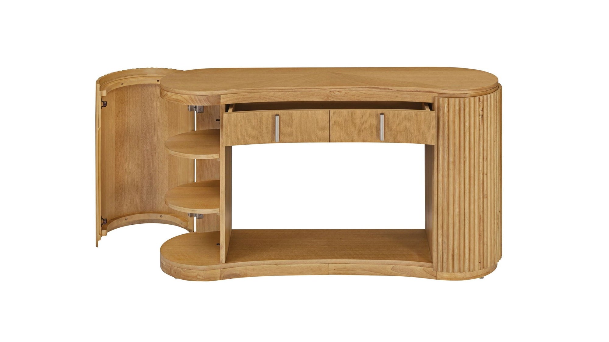 Sterling - Console Table - Wheated Oak