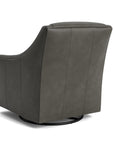 Corinna Slope Arm Swivel Glider Chair