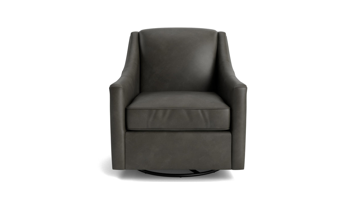 Corinna Slope Arm Swivel Glider Chair