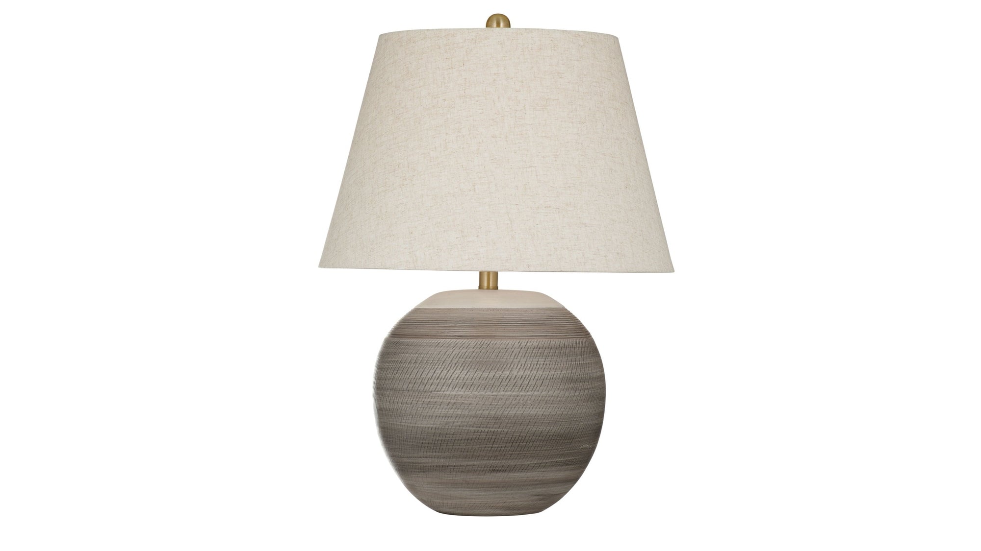 Almaden - Table Lamp - Gray / Beige