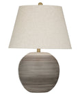 Almaden - Table Lamp - Gray / Beige