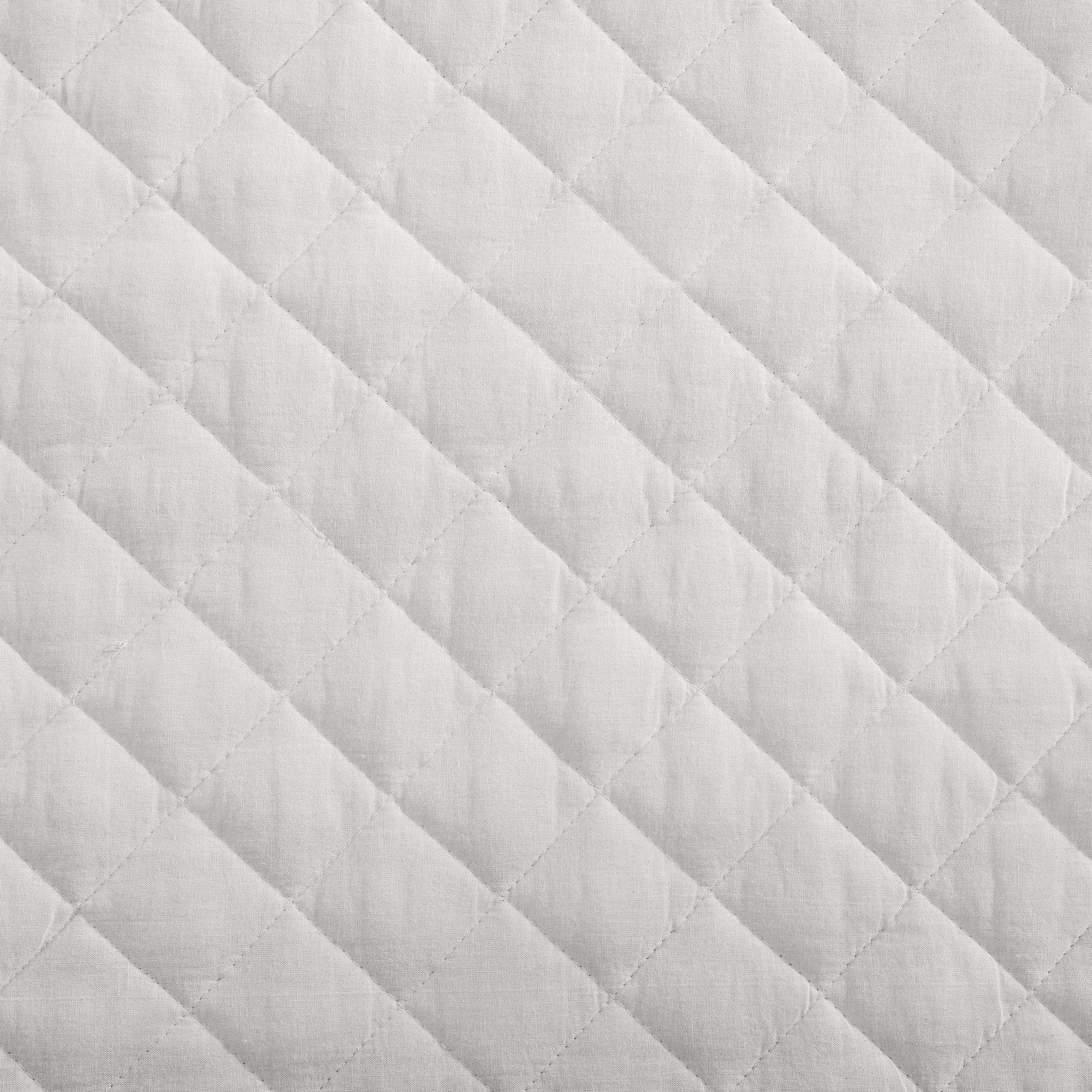 Mystic Stripe - King Cotton Gauze Quilt Set (Set of 3) - Coral