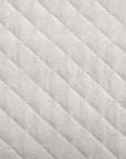 Mystic Stripe - King Cotton Gauze Quilt Set (Set of 3) - Coral