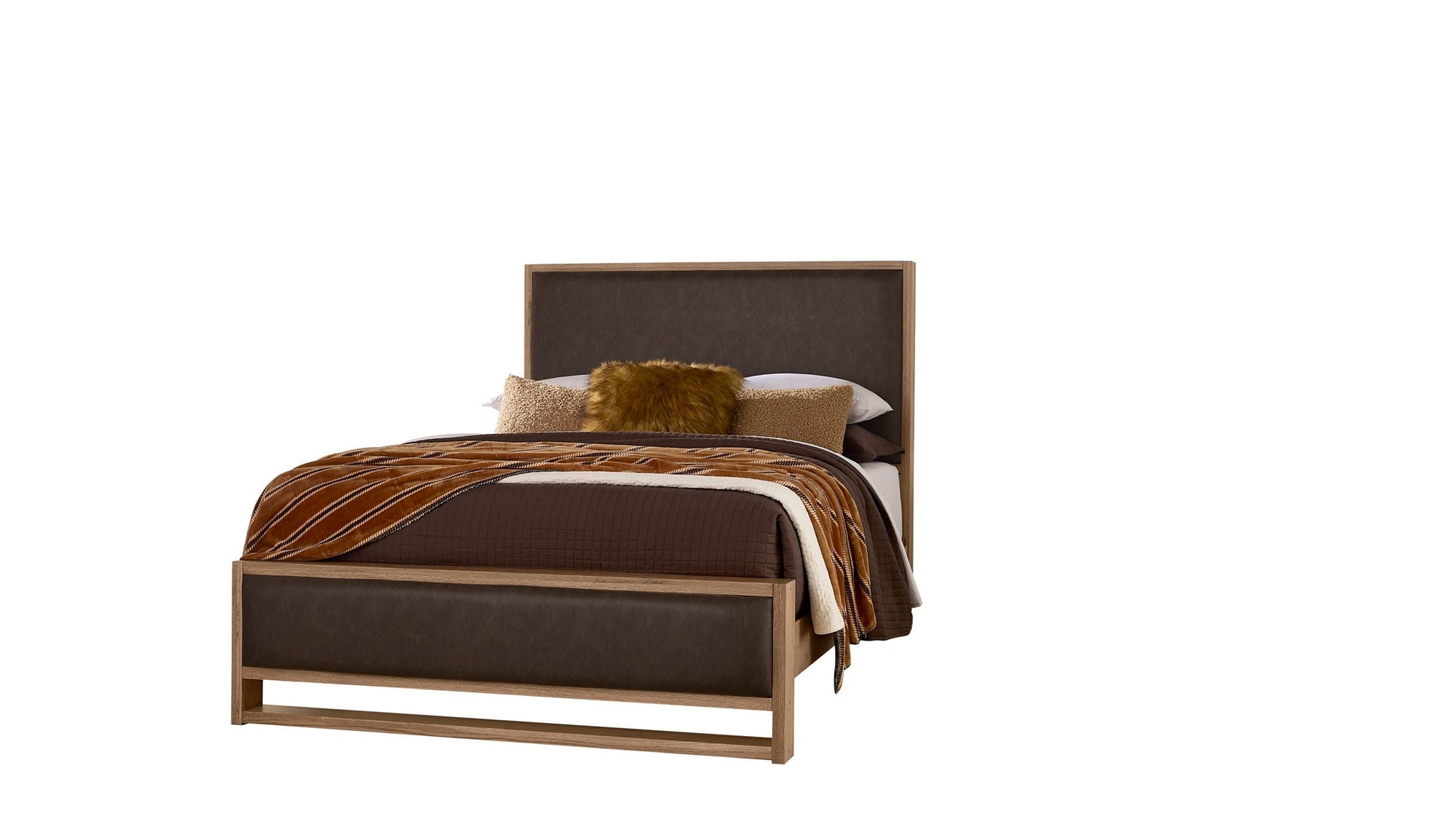 Lodge & Loft - Upholstered Bed - Sedona Brown