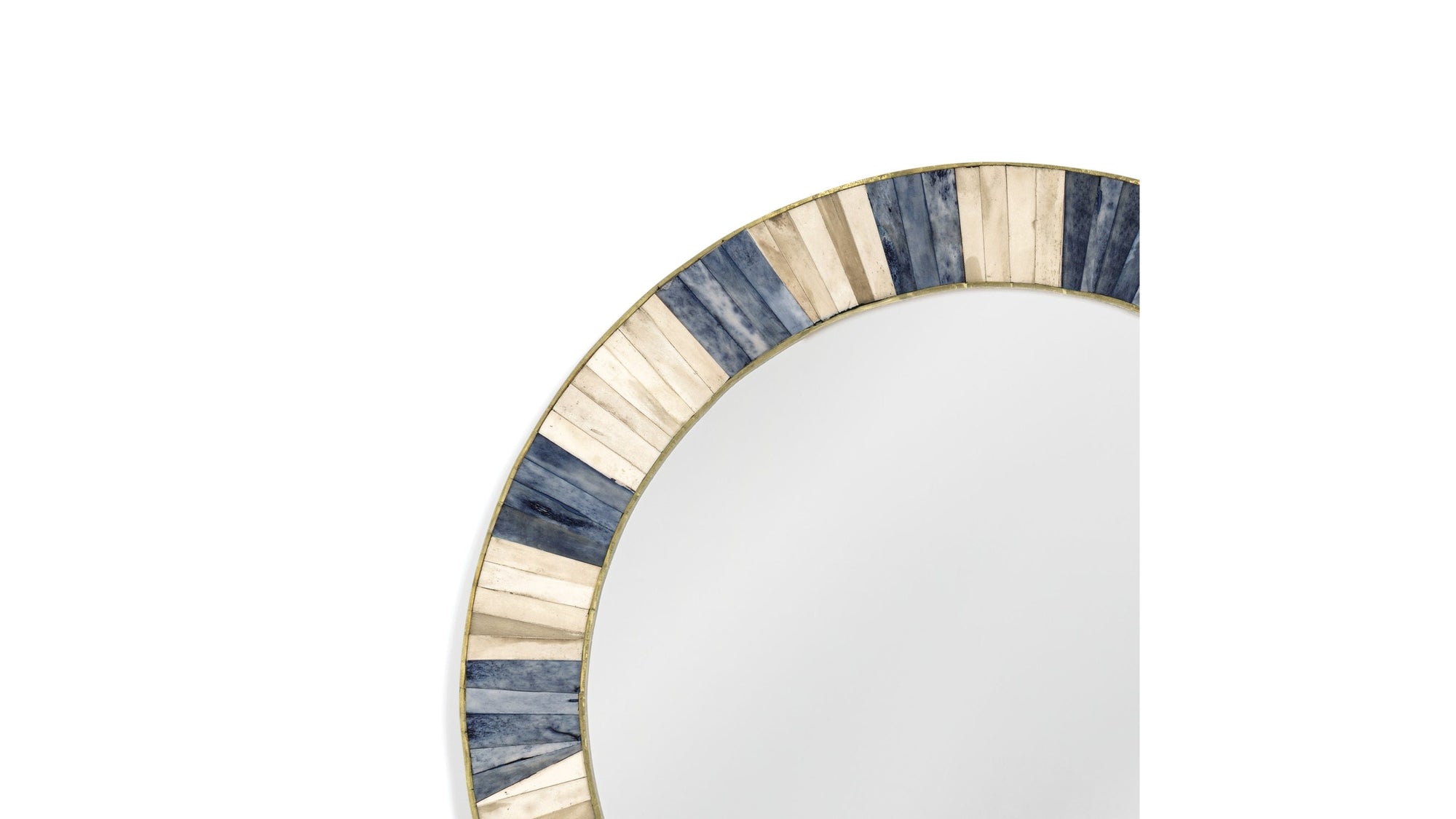 Keena - Wall Mirror - Blue