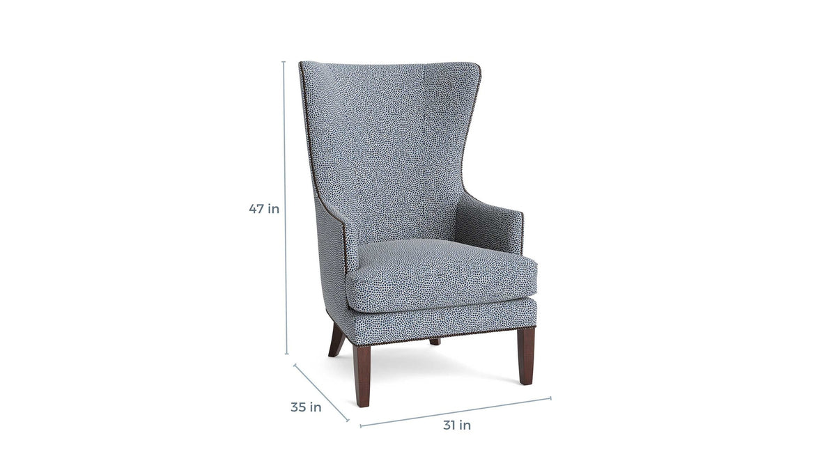 Whitney Wingback Accent Chair