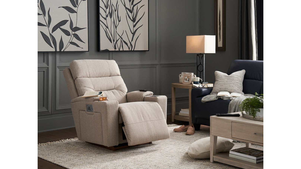 Neo Power Recliner w/ Headrest &amp; Lumbar