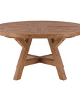 Ella - Round Dining Table - Light Brown