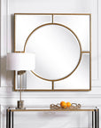 Stanford - Square Mirror - Gold