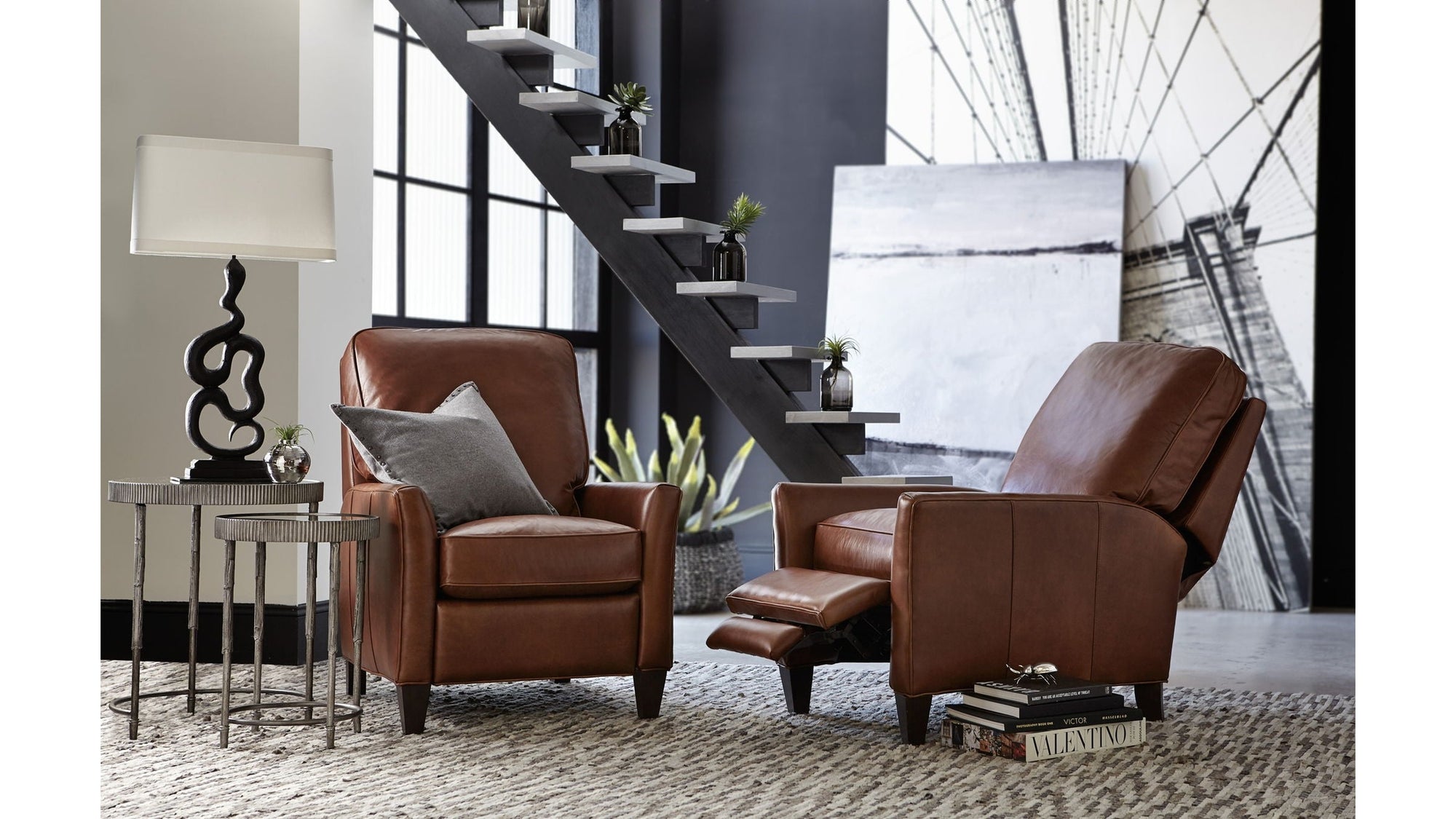 RC - Shasta Recliner - Medium Brown