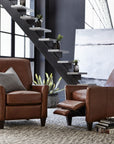 RC - Shasta Recliner - Medium Brown