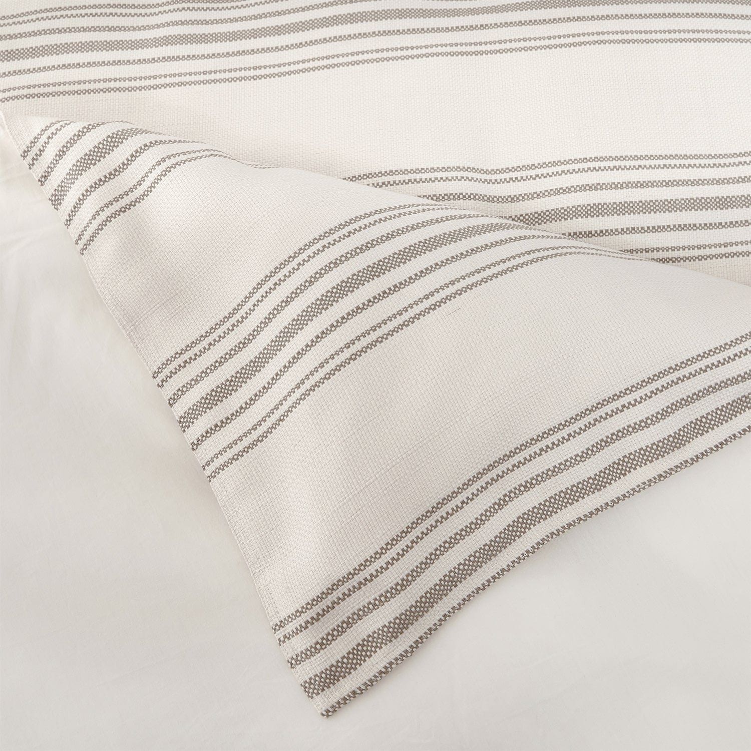Prescott - King Duvet Cover Set (Set of 3) - Taupe