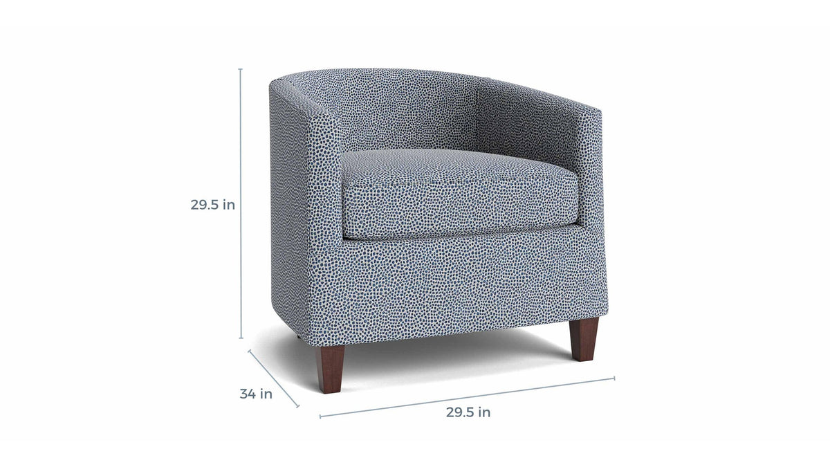 Maxwell Barrel Back Accent Chair