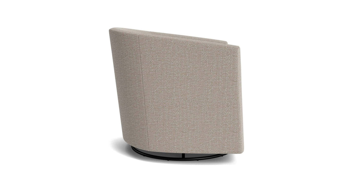 Maxwell Barrel Back Accent Chair, Stationary or Swivel Glider