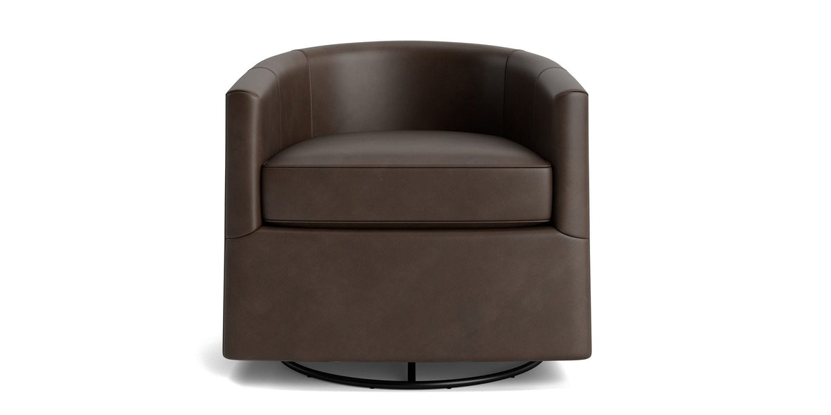 Maxwell Barrel Back Accent Chair, Stationary or Swivel Glider