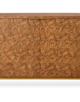 Jethro - Burl 2 Door Cabinet - Woodtone