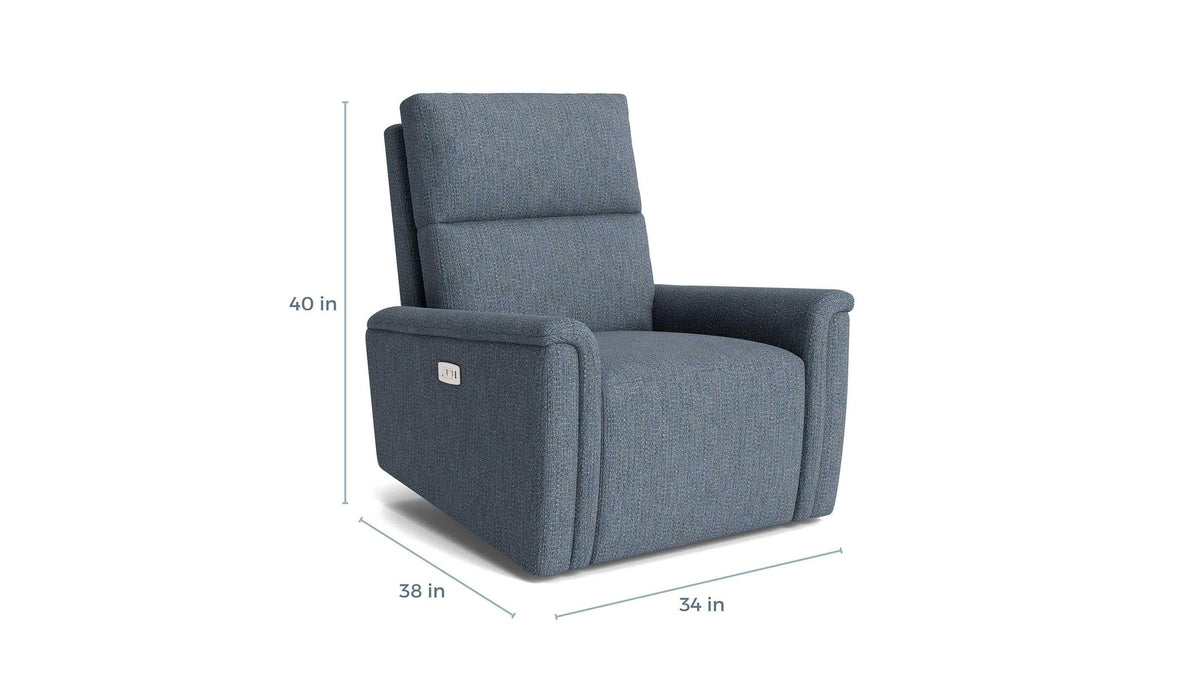 Harris Pad Arm Power Recliner