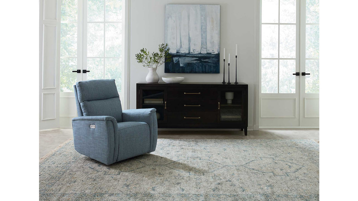 Harris Pad Arm Power Recliner