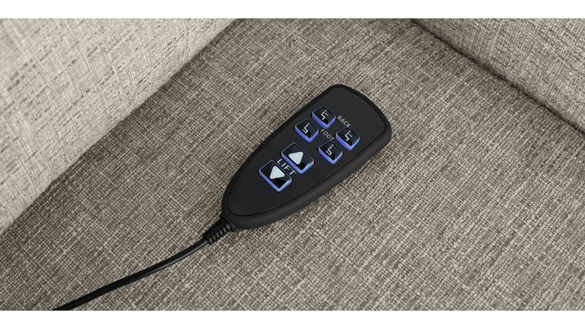 Harris Pad Arm Lay Flat Power Lift Recliner