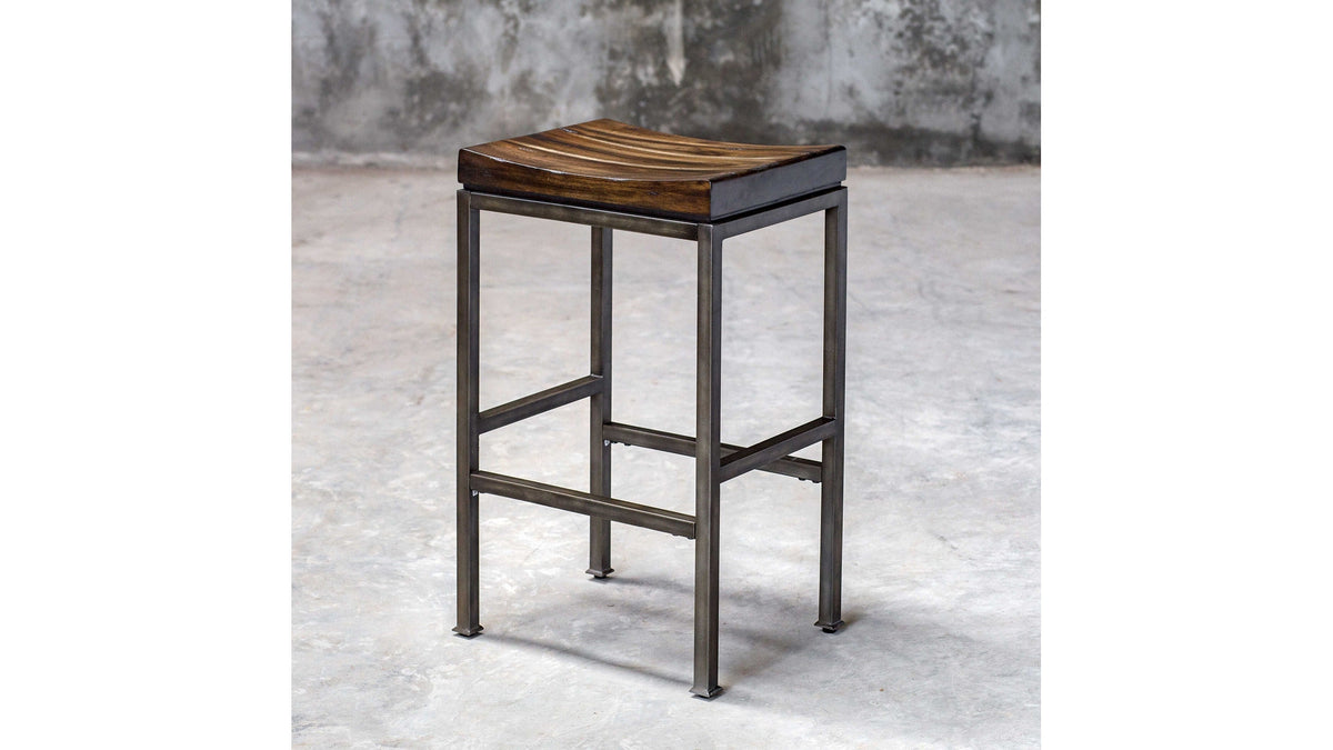 Beck - Industrial Bar Stool