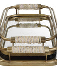 Rosea - Trays (Set of 2) - Brushed Gold