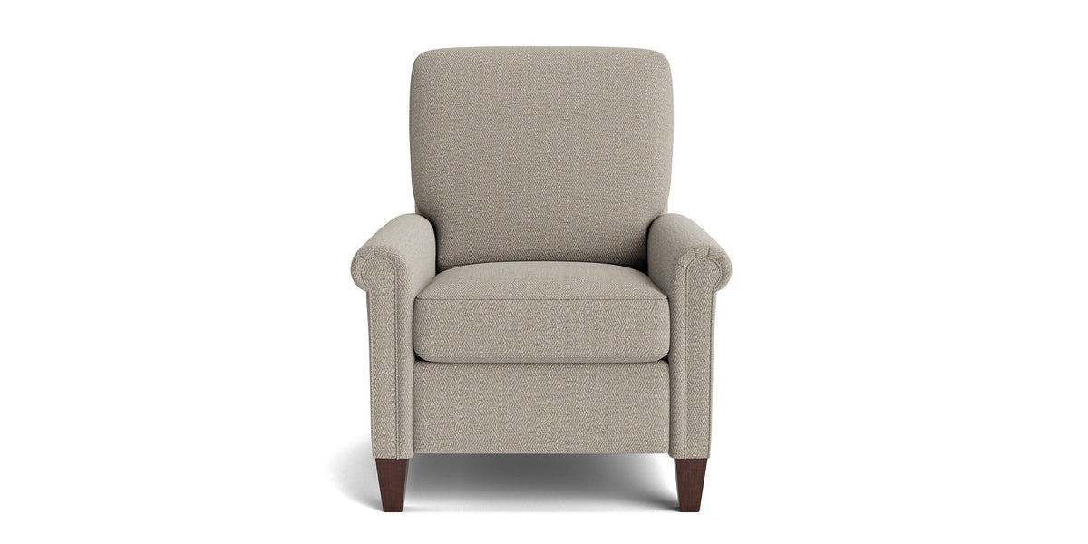 Thompson Panel Arm Accent Chair, Stationary or Swivel Glider