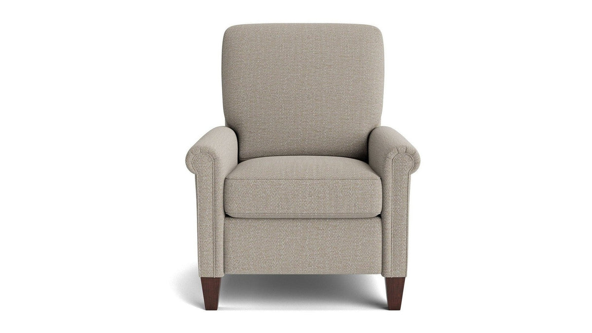 Thompson Panel Arm Accent Chair, Stationary or Swivel Glider