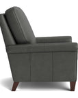 Thompson Panel Arm Accent Chair, Stationary or Swivel Glider
