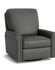 Thompson Panel Arm Swivel Glider Chair