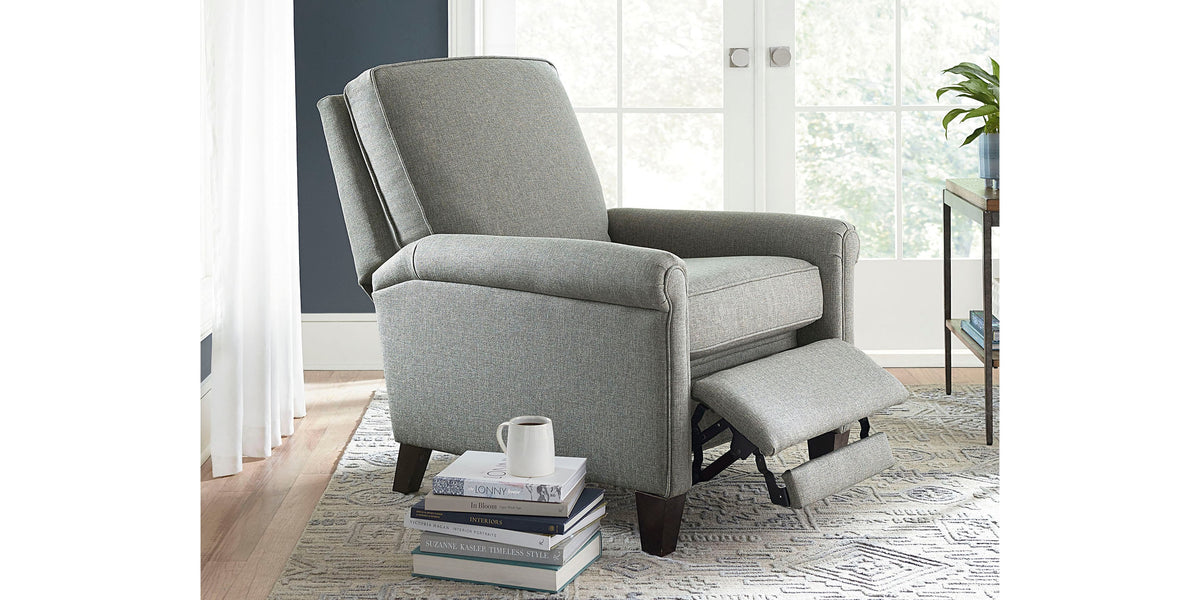 Thompson Panel Arm Accent Chair, Stationary or Swivel Glider