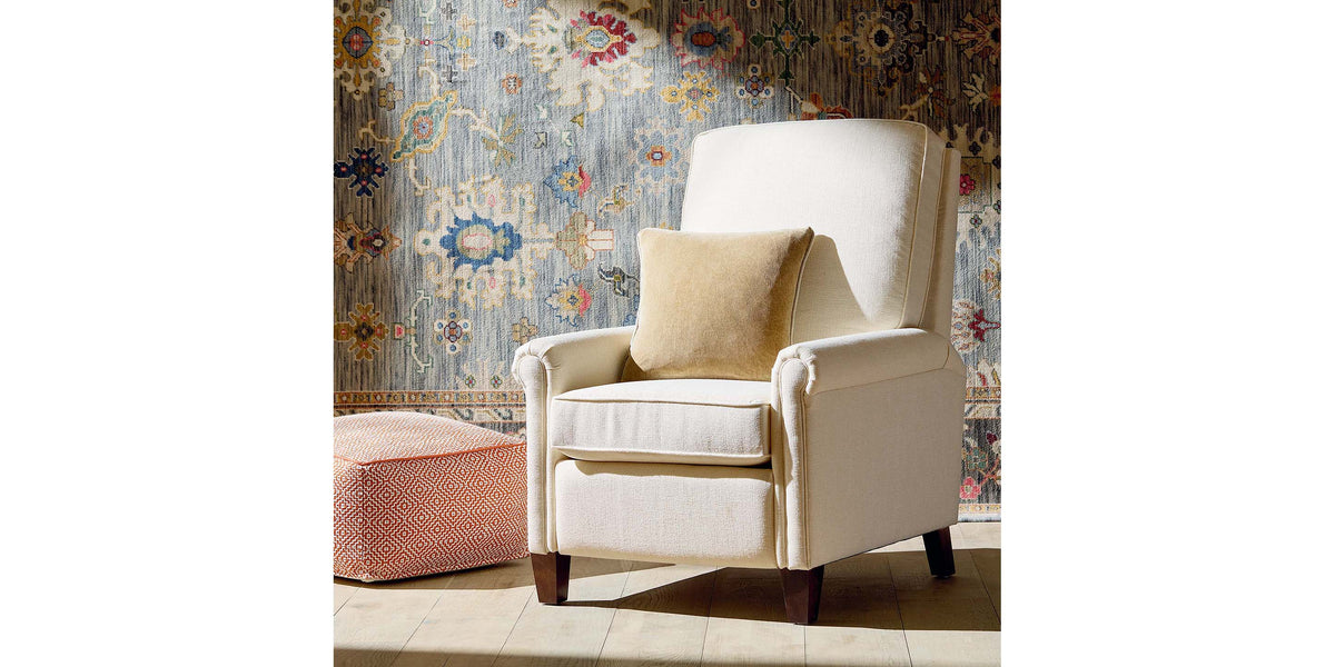 Thompson Panel Arm Accent Chair, Stationary or Swivel Glider