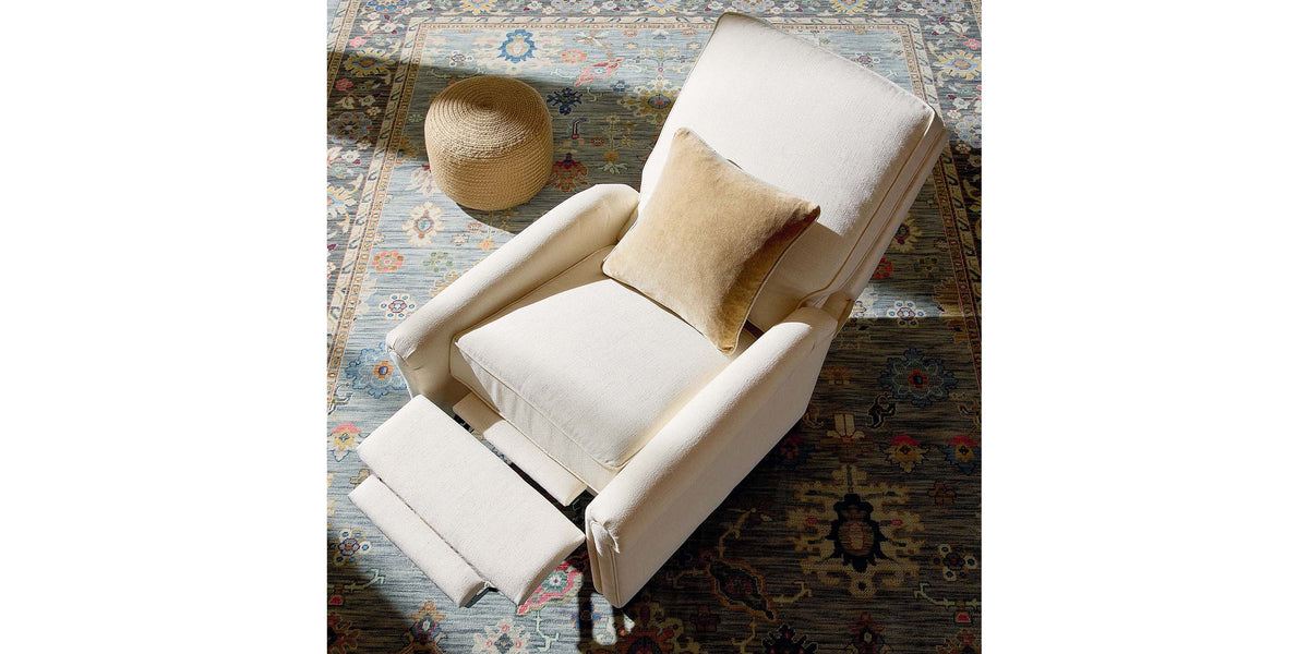 Thompson Panel Arm Accent Chair, Stationary or Swivel Glider