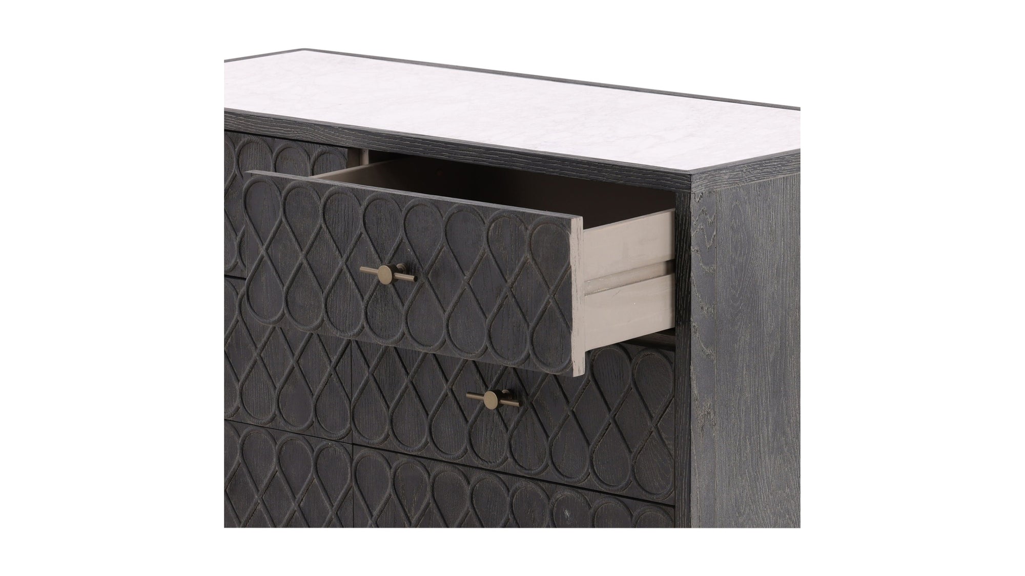 Stevens - Chest - Black