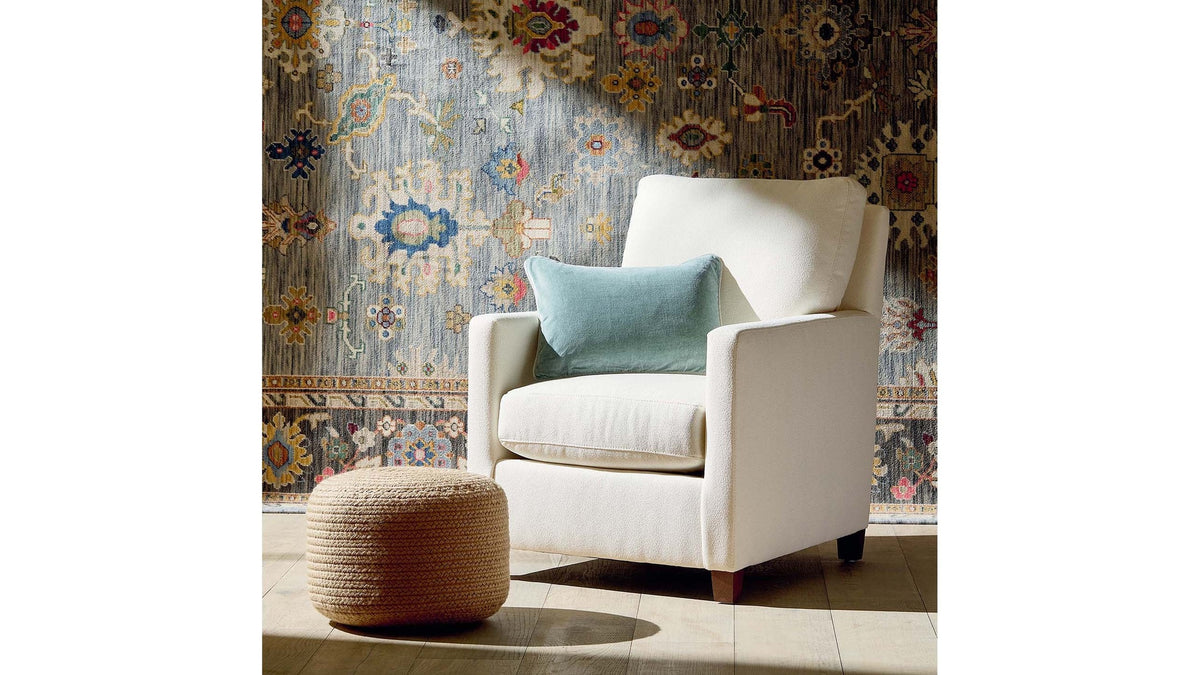 Trent Thin Track Arm Accent Chair