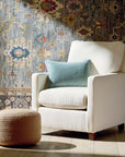 Trent Thin Track Arm Accent Chair