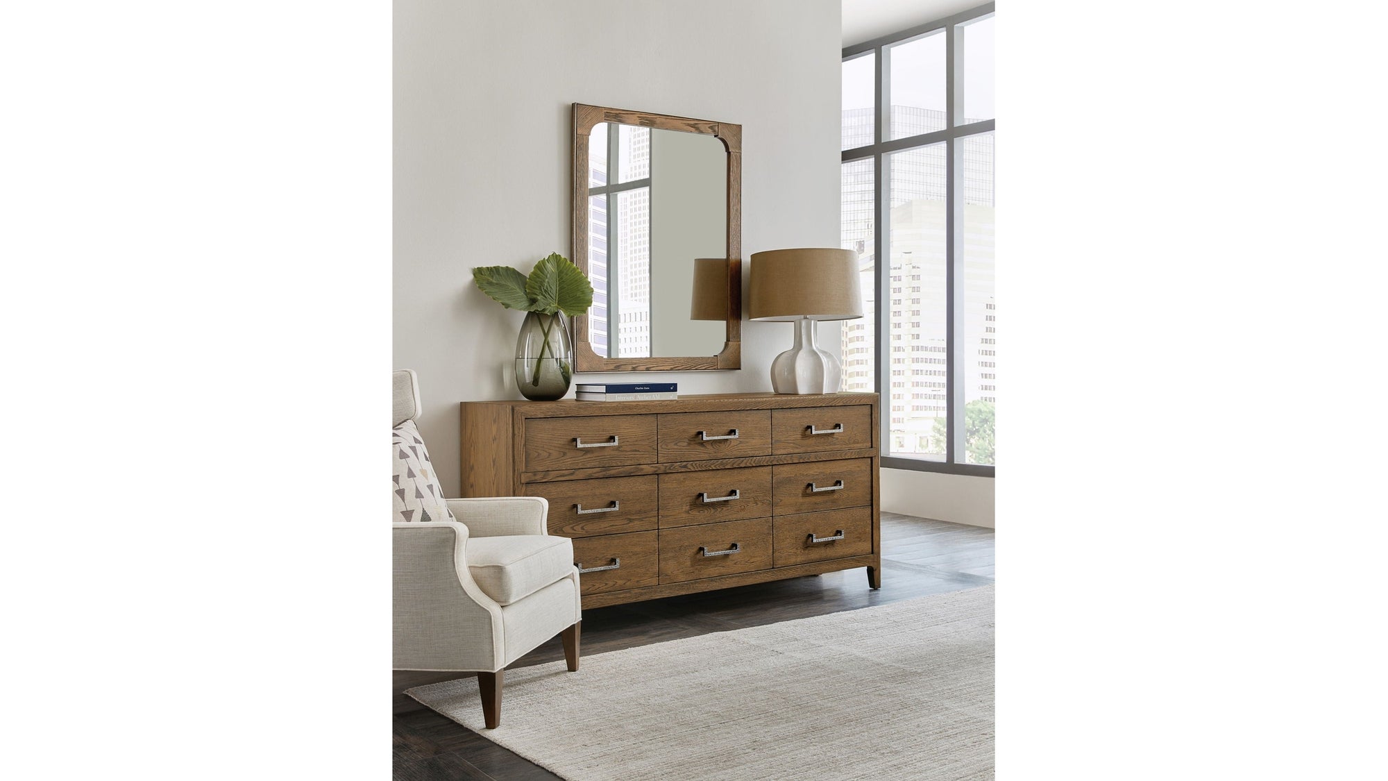 Chapman - Mirror - Light Brown