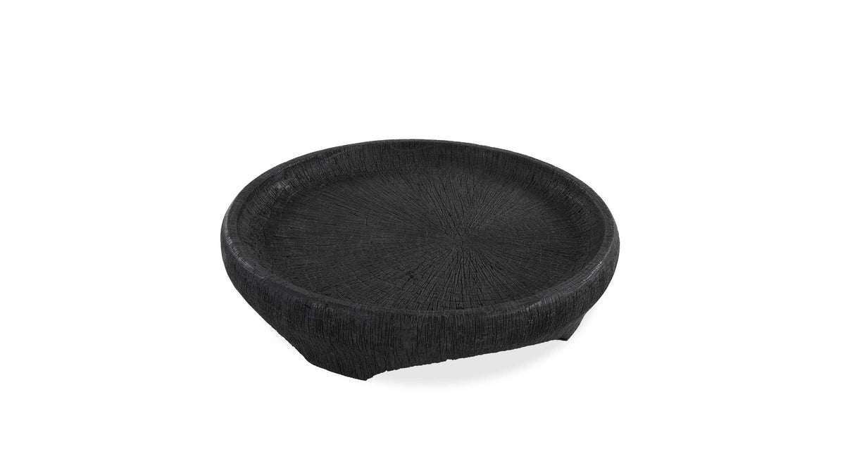 Resonance - Indoor-Outdoor Resin Bowl - Black