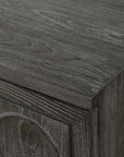 Shelby - 2 Door Ebony Stained Cabinet