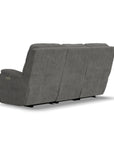 Penn - Transitional Fabric Power Reclining Sofa With Power Headrests & Lumbar