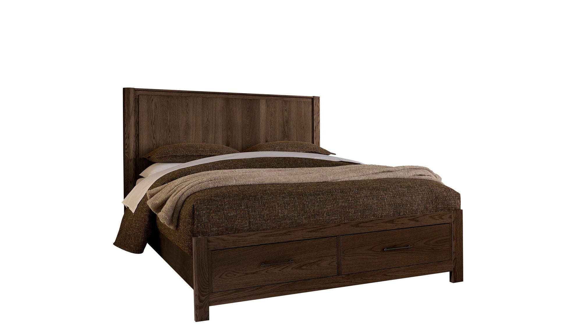Lodge &amp; Loft - Radius Poster Bed With Footboard Storage