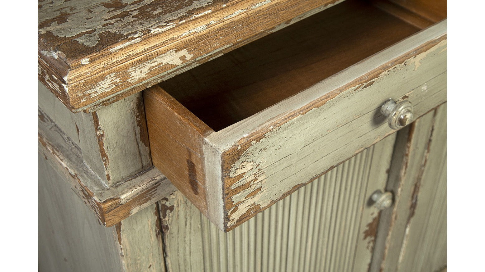 Kentwood - Sideboard - Light Brown / Green