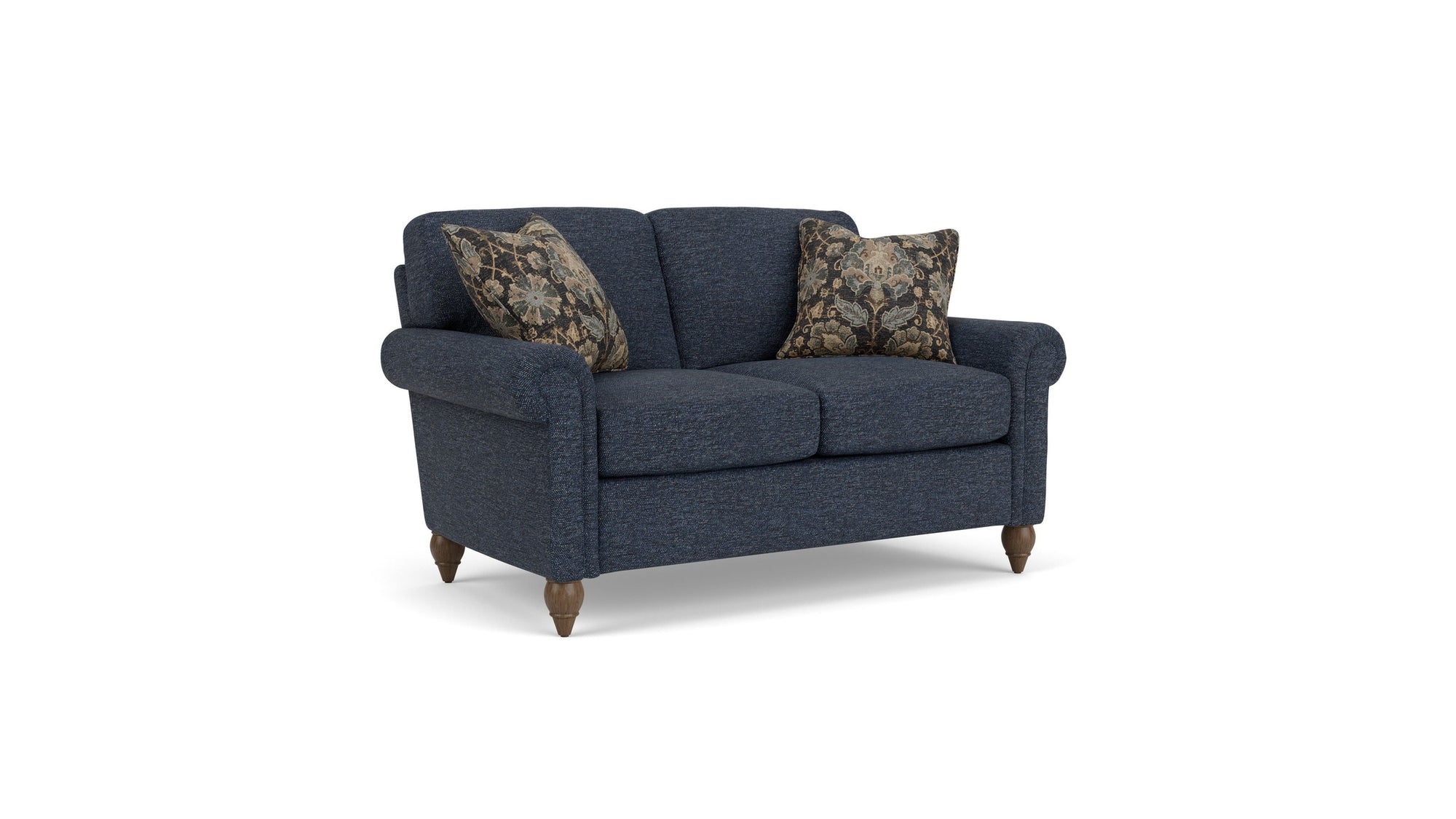 Moxy - Fabric Loveseat With Rolled Arms