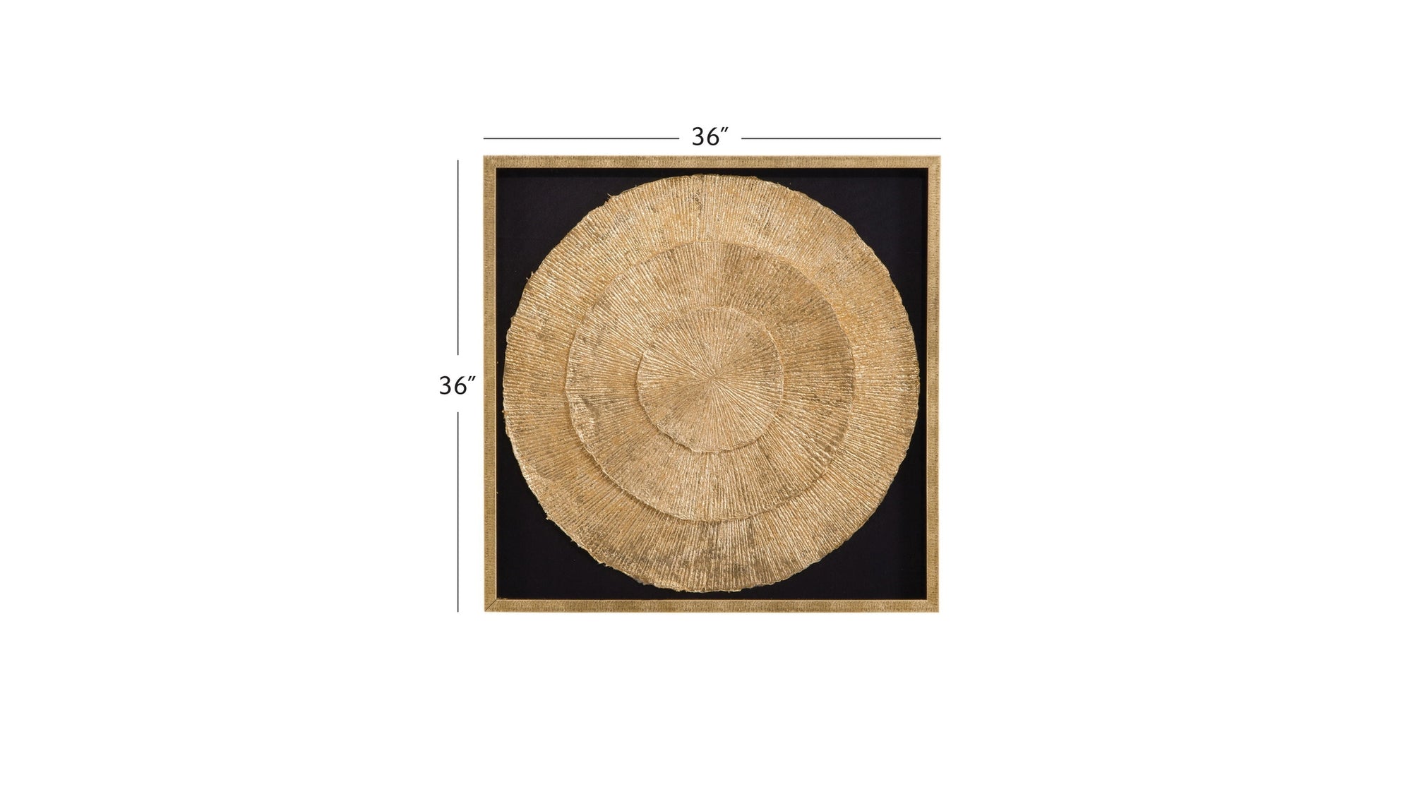 Ophelia Canvas Art - Black