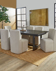 Waterfall - Upholstered Dining Chair Set of 2 - Beige